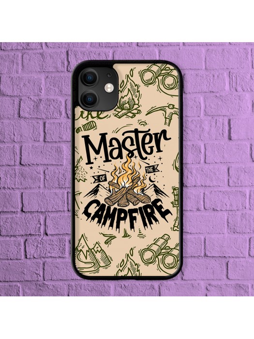 Калъф за телефон със снимка за Iphone 11 pro - Master of the Campfire